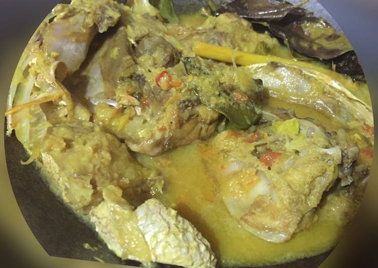 Cara mudah mengolah Ikan Kakap Kuah Kuning, Bikin Ngiler