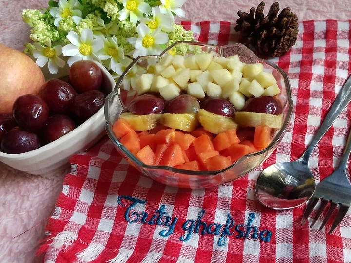 Langkah Gampang Membikin Resep  Oat simple fruity yang Enak Banget, Sempurna