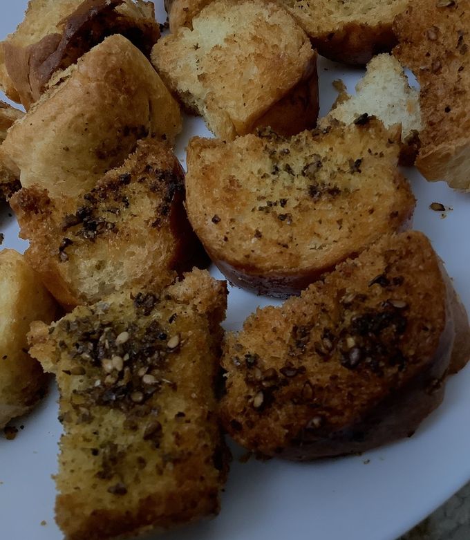 صورة لوصفة ساندويتش الزعتر