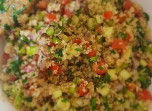 Una foto de Tabulé de quinoa