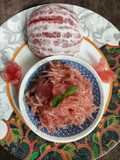 Pink Pomelo with Green Chili Chutney