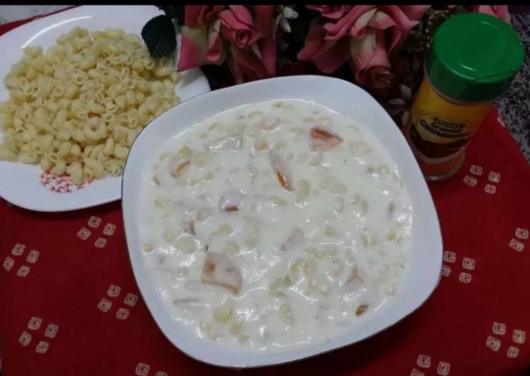 Recipe of Homemade Classic Macaroni and Fruit Salad