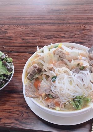 Hình của món Bún bò.