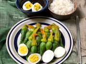 Hình ảnh của bí nụ luộc