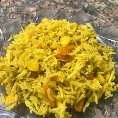 Masala bhat(rice) A picture of Masala bhat(rice).
