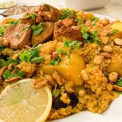 كبسة الهبة على طريقتي 🍗🥔-レシピのメイン写真