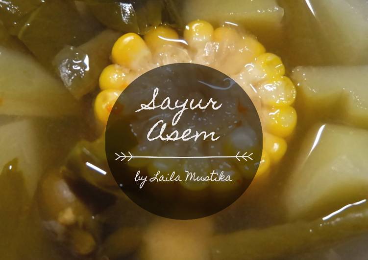 Resep 17 - Sayur Asem Kuah Bening, Sempurna