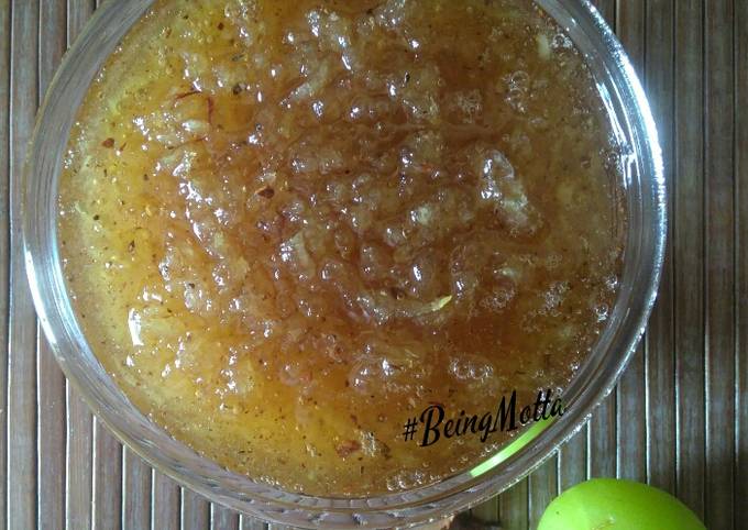 Recipe of Speedy Awla Murabba/Gooseberry sweet pickle