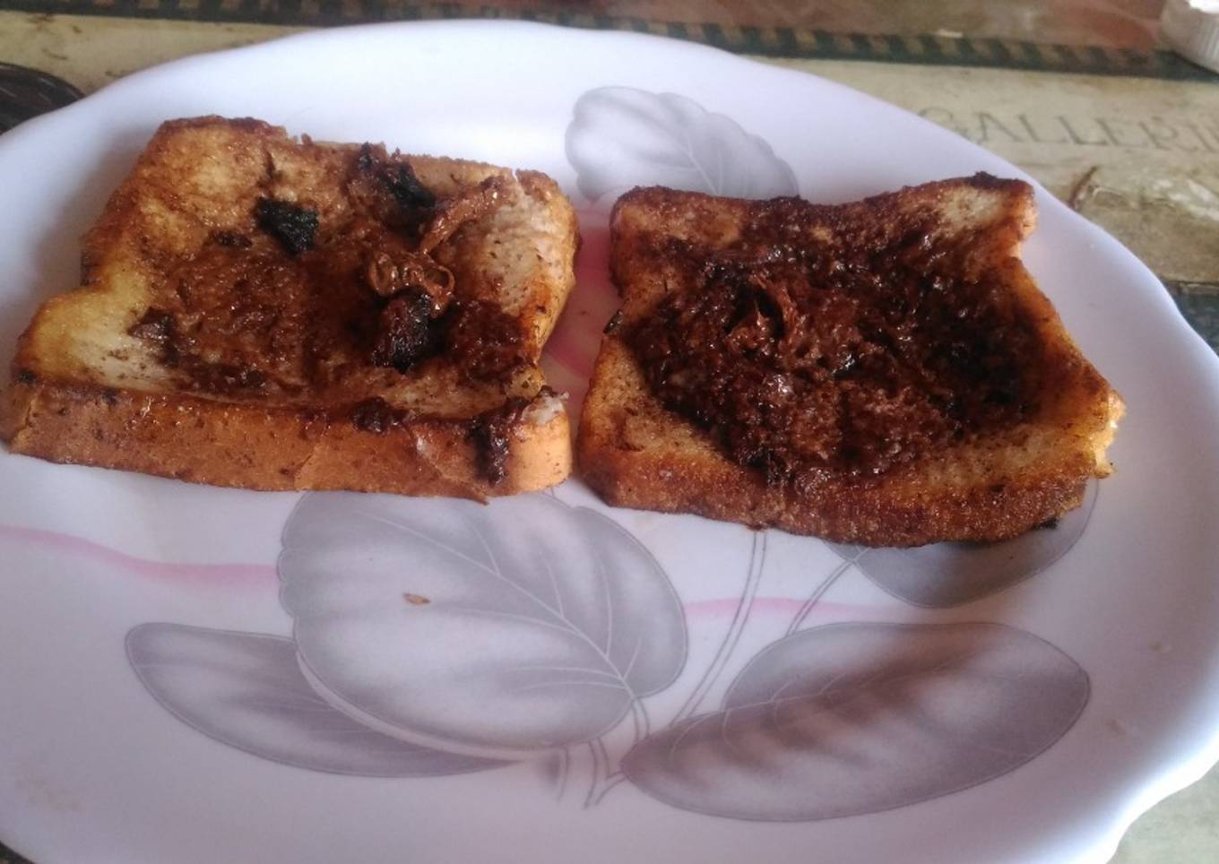 Hot chocolate french toast