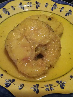 Una foto de Merluza en salsa