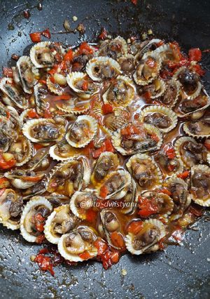 Foto resep Kerang saos lada hitam