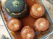 Une photo de courgette farcie