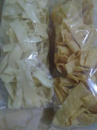 Langkah Gampang Membikin Resep  Kulit pangsit goreng yang Lezat, Lezat