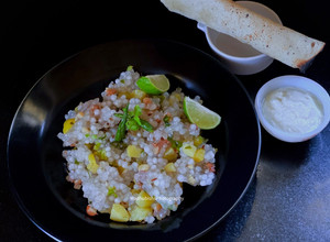 A picture of Sabudana Khichdi.