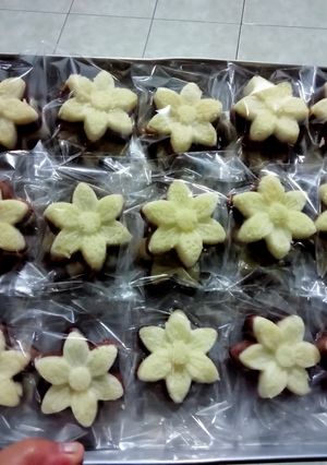 Foto resep "Bosan" Coklat Kopi Kukus (Bolu Santan)