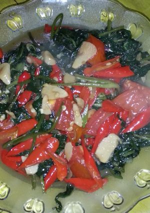 Foto resep Ca kangkung teri