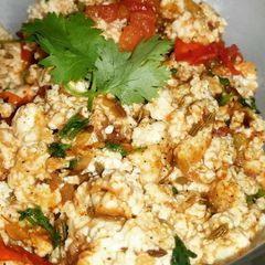 A picture of Paneer bhurji.