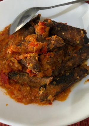 Foto resep Ikan tongkol pedes