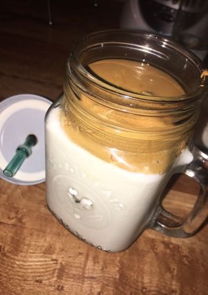 Una foto de Café espumoso