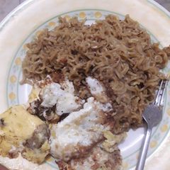 A picture of Quick fix; Indomine and Egg.