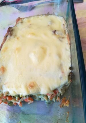 Una foto de Pastel de verduras