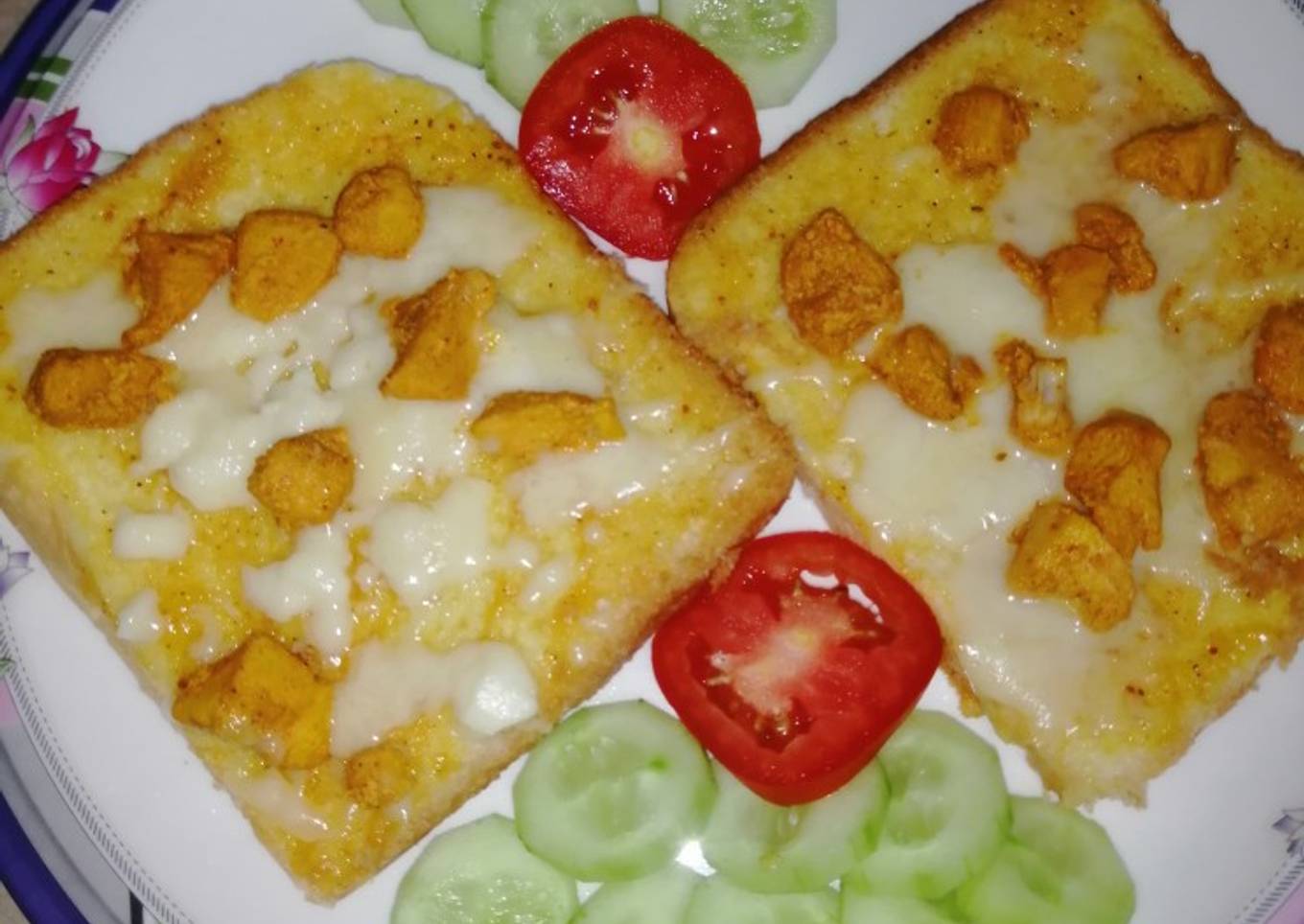 Simple Bread Pizza