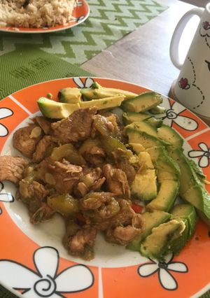 Una foto de Saltado de zapallito italiano