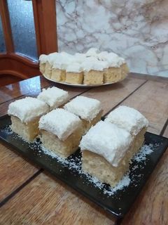 O poză a rețetei Prăjitură Raffaello.