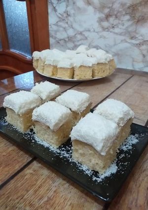O poză a rețetei Prăjitură Raffaello.