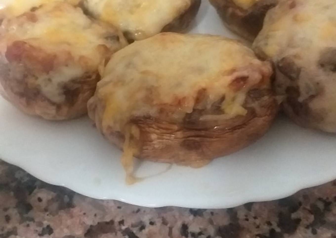 Champiñones rellenos