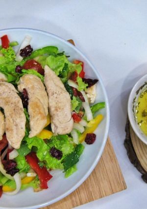 Foto resep Chicken Salad Borges