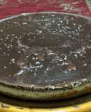 Tarta crema de cacahuete sin azúcar/sin gluten/low carb