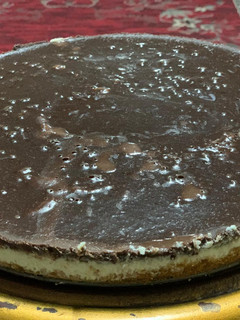 Una foto de Tarta crema de cacahuete sin azúcar/sin gluten/low carb