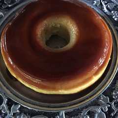 A picture of Flan de coco 🌴 una delicia.