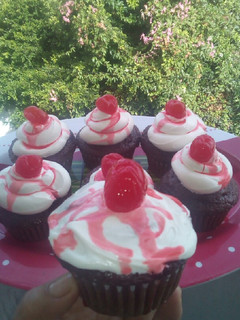 Una foto de Cupcakes selva negra