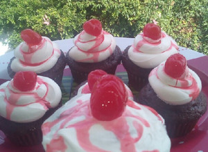 Una foto de Cupcakes selva negra