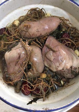 Hình của món Tim, cật tần thuốc bắc.