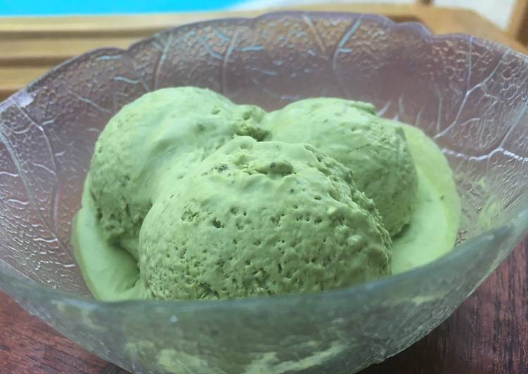 Simple Way to Make Speedy Matcha Ice Cream