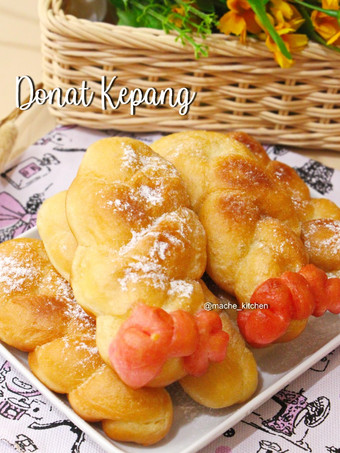 Bagaimana Membuat Donat Kepang, Enak