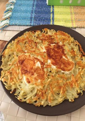 Una foto de Eggsbrown / huevos dorados