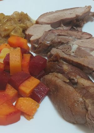 Őszi fokhagymás pulykasült recept fotója