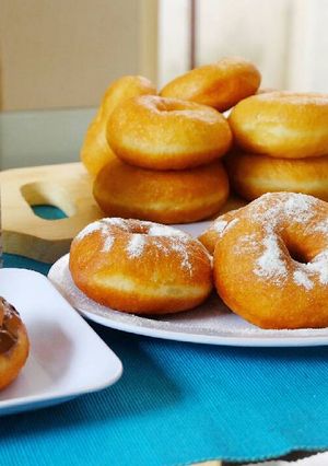 Foto resep Donat Ekonomis - No Telur No Kentang No Susu