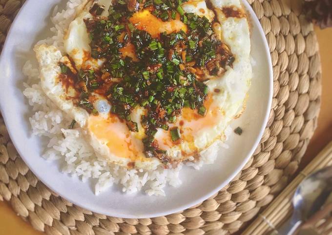 Nasi Telur Ceplok Pontianak