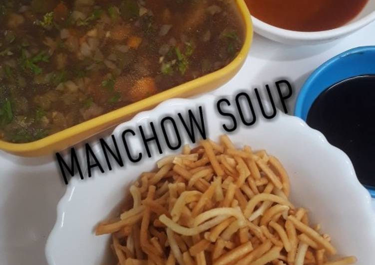 Recipe of Any-night-of-the-week Manchow Soup