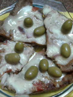 Una foto de Pizza Integral Súper Sabrosa