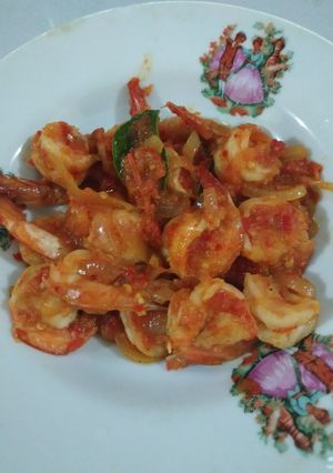 Foto resep Udang saus padang