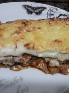 Una foto de Lasaña de pollo y verdura
