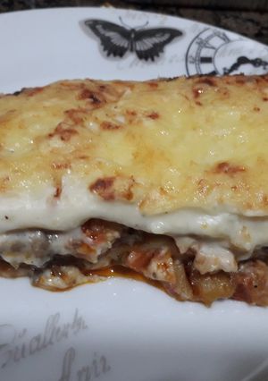 Foto principal de Lasaña de pollo y verdura