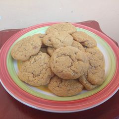 Chocolate chip cookies A picture of Chocolate chip cookies.