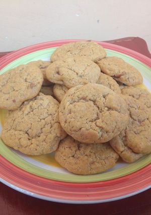 A picture of Chocolate chip cookies.